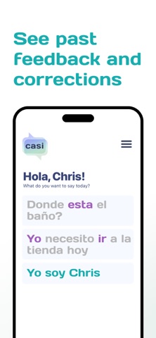 Casi – Spanish Practice Screenshot 5 of 6