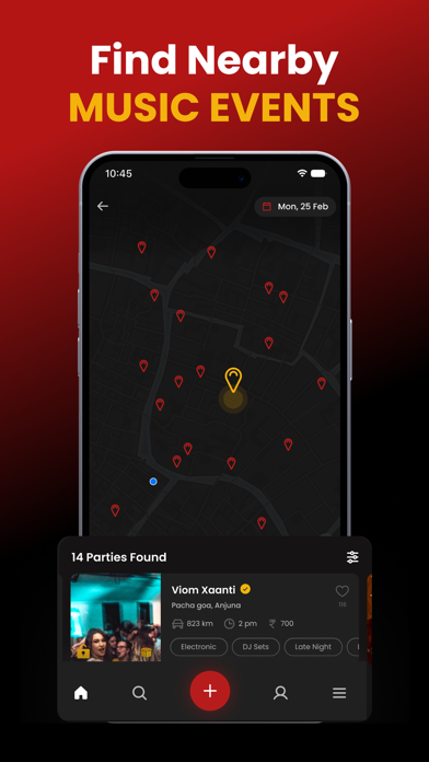 Party Hunt - Find Music Events Screenshot