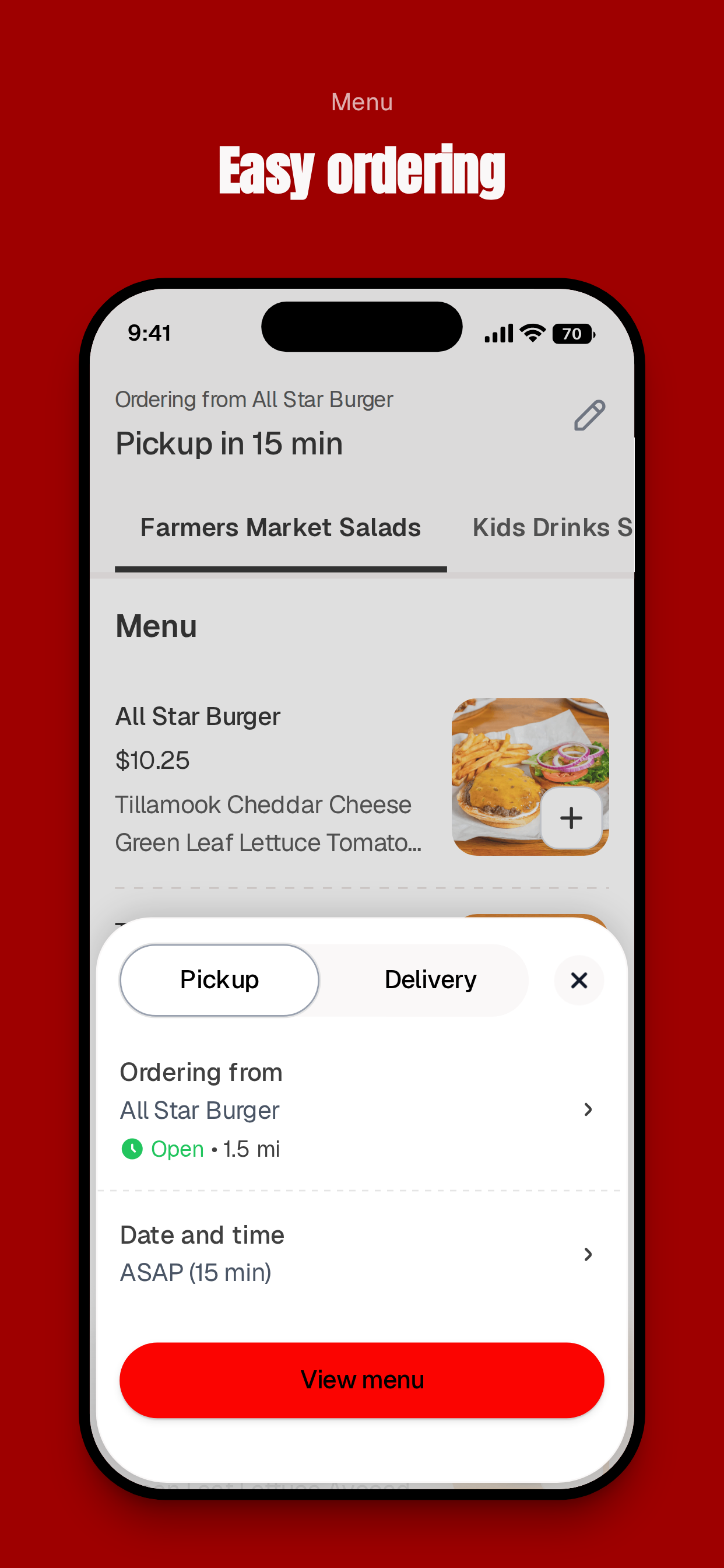 All Star Burger To Go screenshot 3