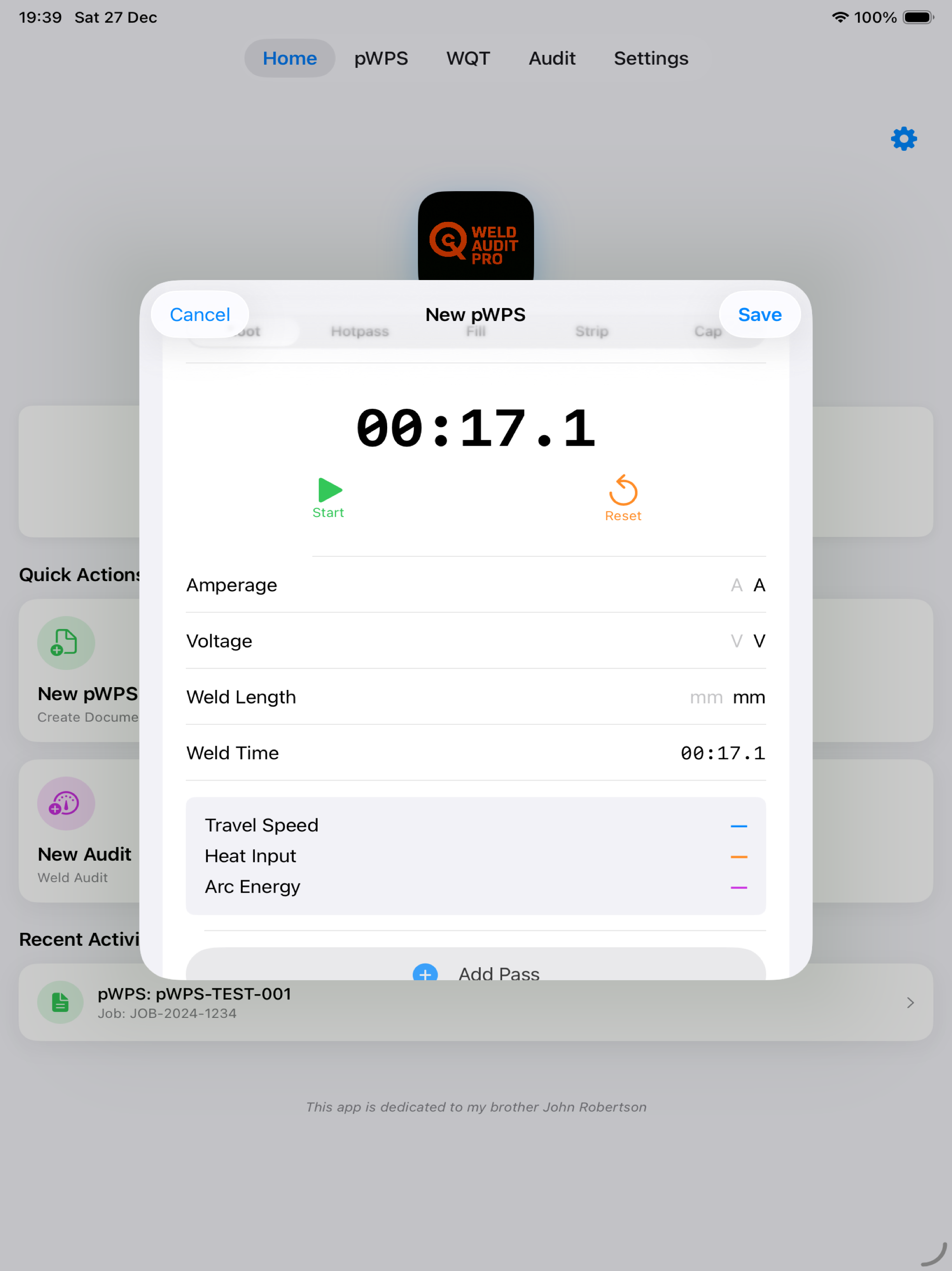 Weld Audit Pro screenshot 13