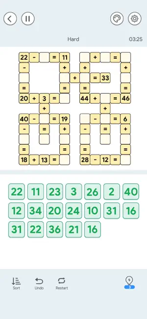 Cross Math - Number Puzzle screenshot 4