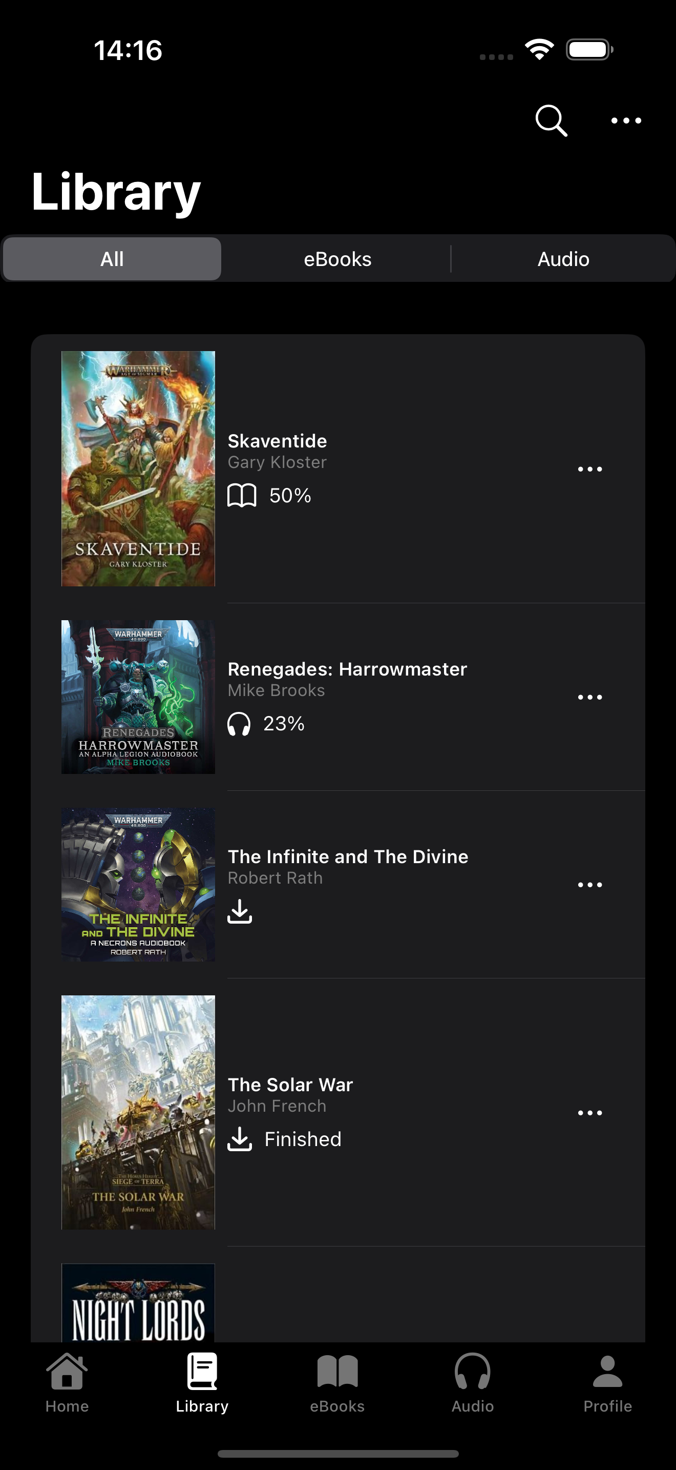 Black Library: The App