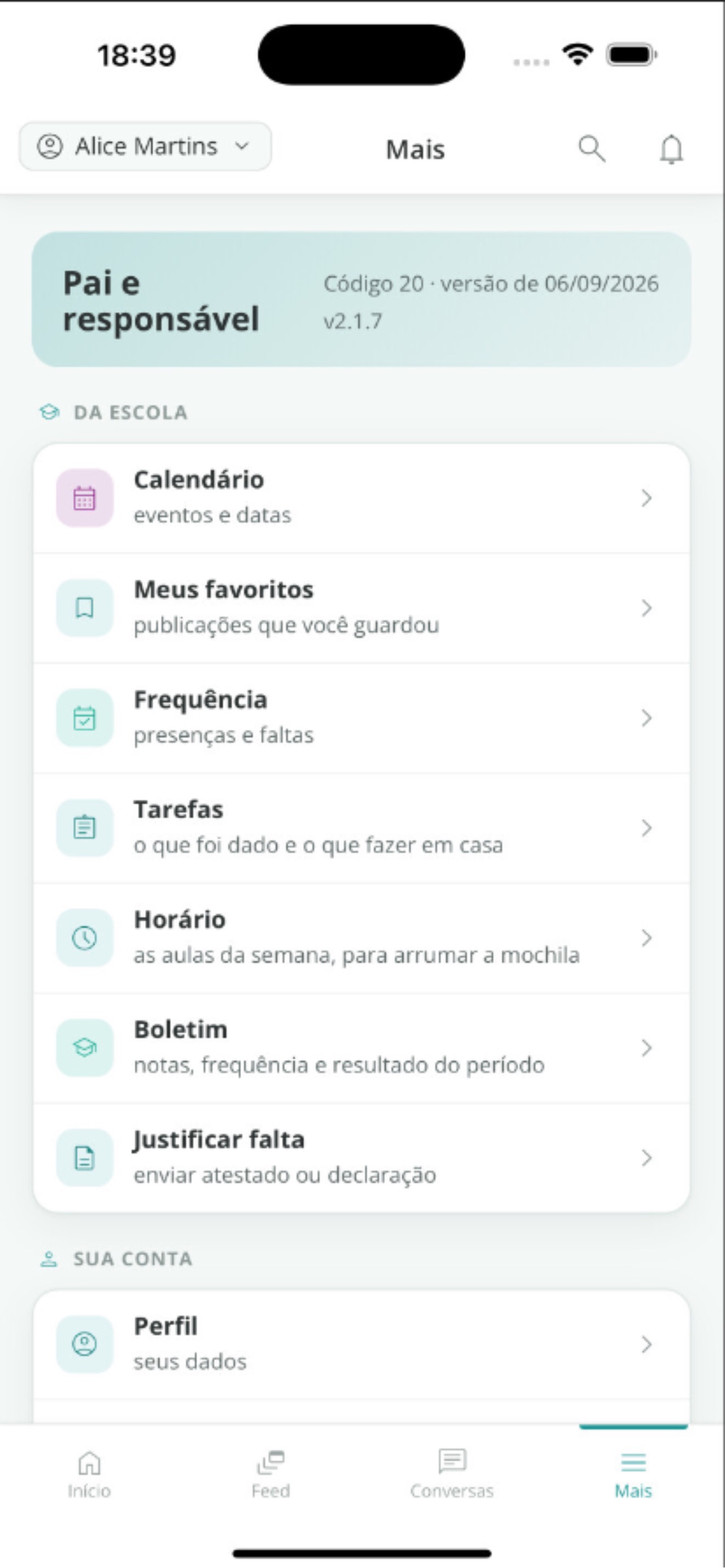 Screenshot 3 of Infanto - Agenda Escolar
