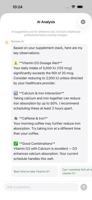 Synstax: Interaction Checker Screenshot 8 of 10