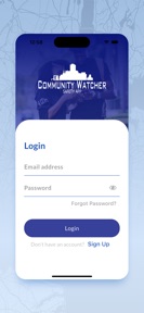 Community Watcher App screenshot