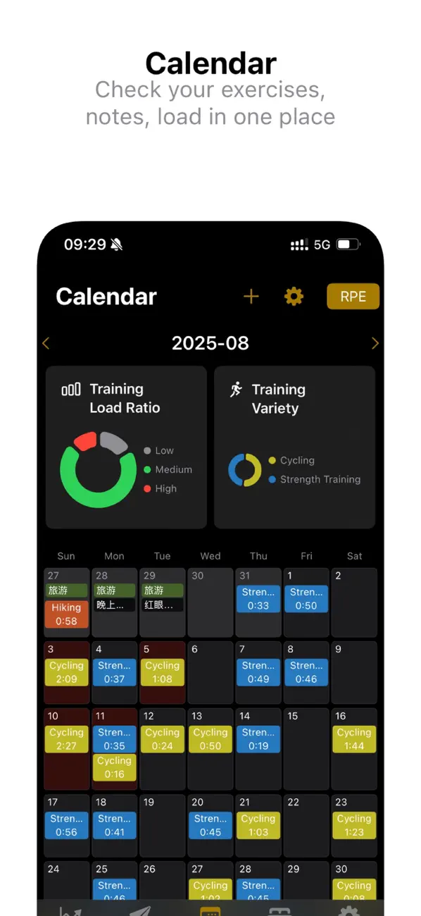 Screenshot #2 pour LoadFit - Fitness Companion