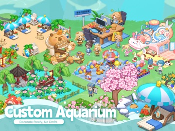 Aquarium Party iPad screenshot