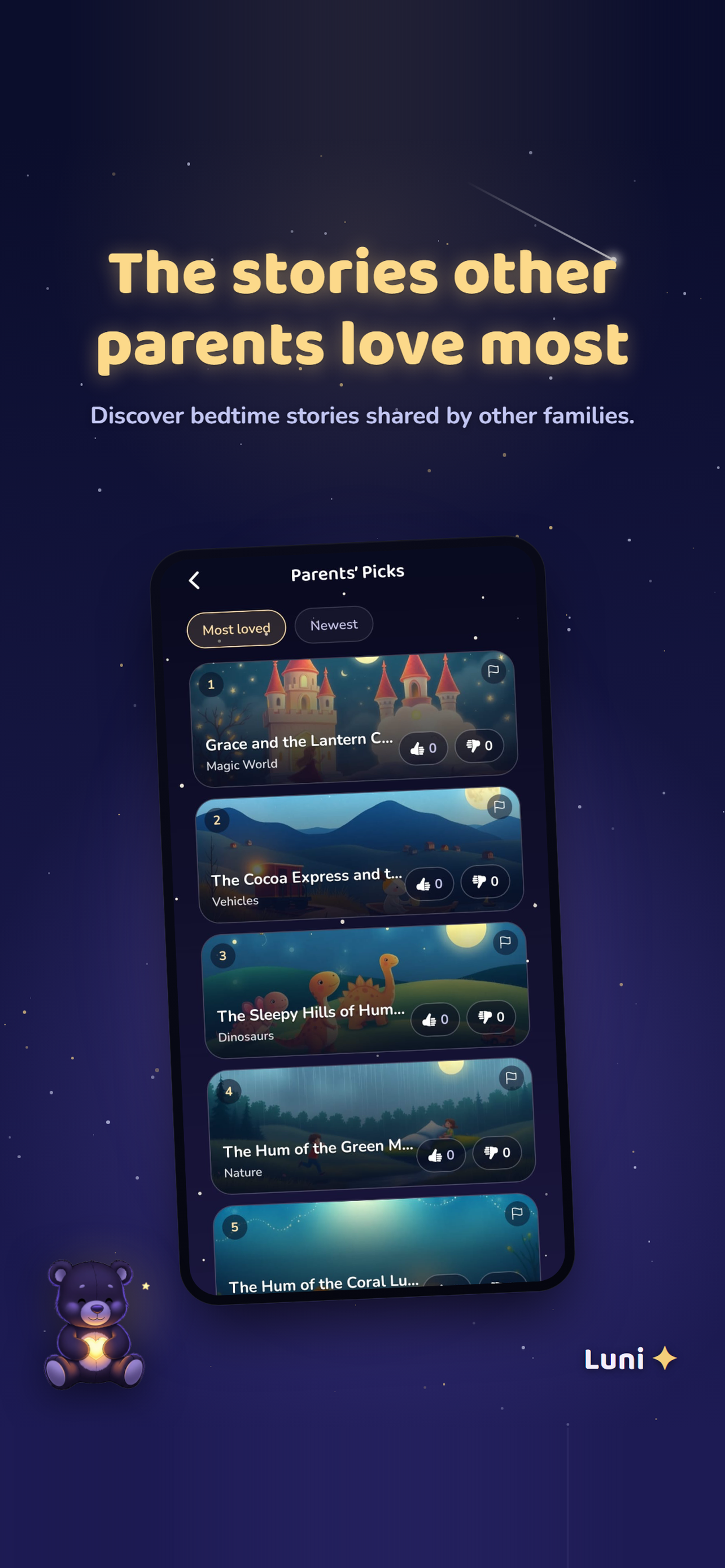 Luni: Audio Bedtime Stories screenshot 6
