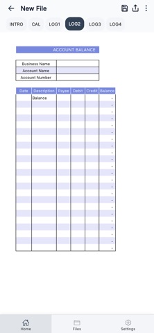 Checking Accounts iPhone screenshot