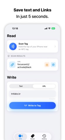 Oh My NFC iPhone screenshot