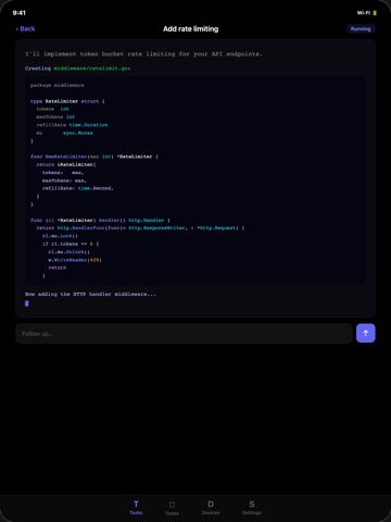 Yaver IO ipad screenshot 3