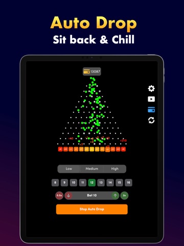 Plinko Pyramid Drop iPad screenshot