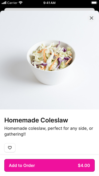 Chilly Jilly'z iPhone screenshot 4 - Food & Drink app