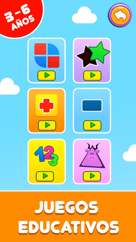 Aprender a leer y contar: Dino screenshot 2