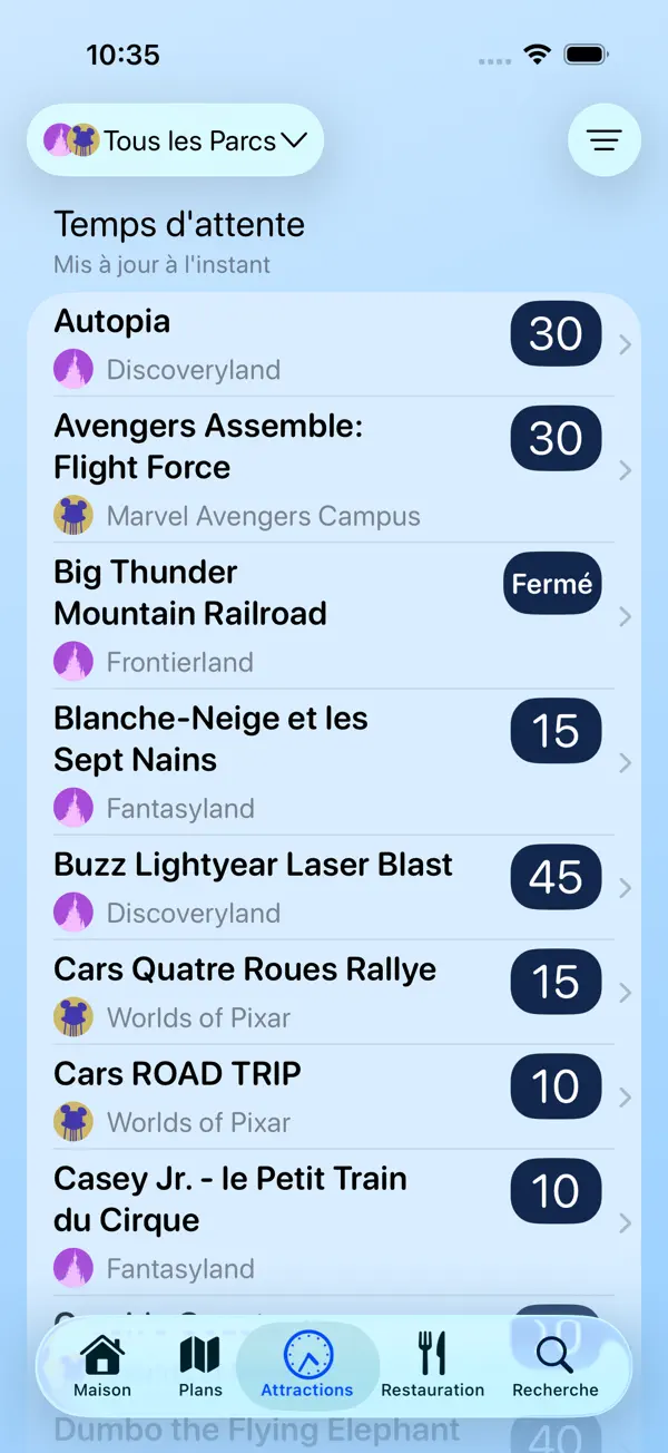 Screenshot #3 pour Magic Guide: Disneyland Paris