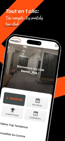 Vercors Padel screenshot