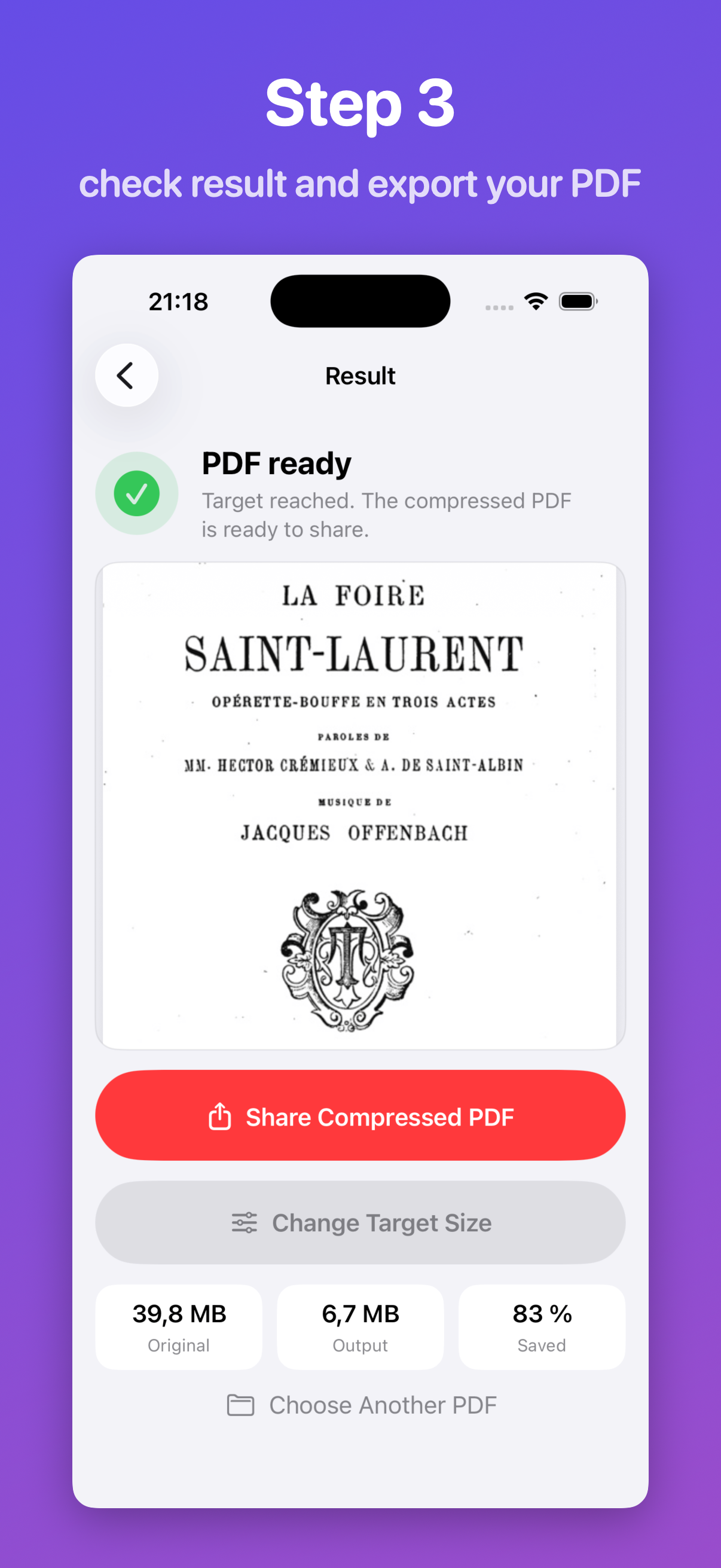 CompressMate: smaller PDF screenshot 4
