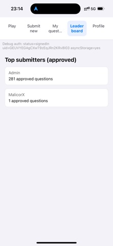 App screenshot