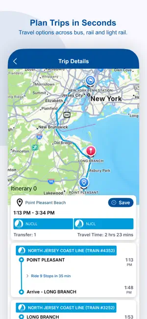 NJ TRANSIT screenshot 2