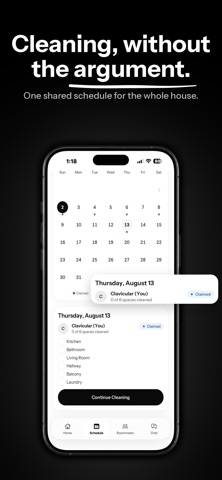 Housey: Roommate Cleaning iPhone screenshot