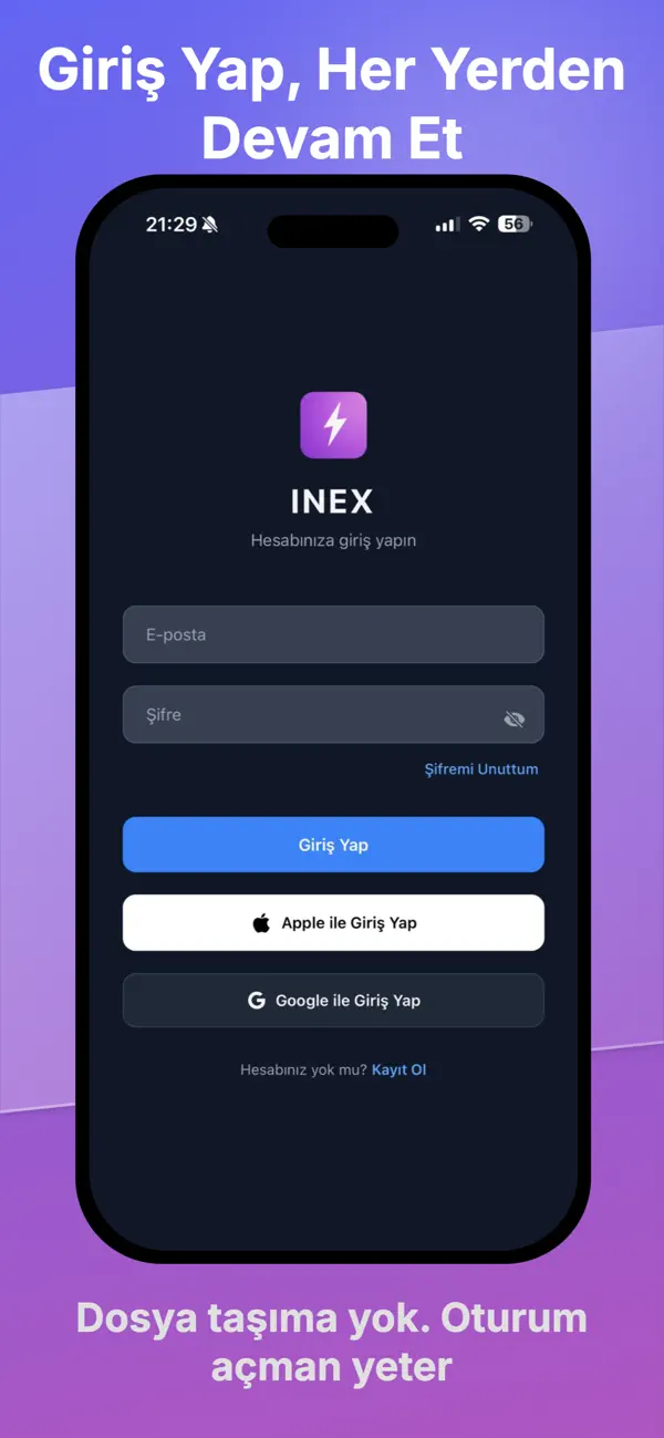 Screenshot #1 pour Inex – Gelir Gider Takip