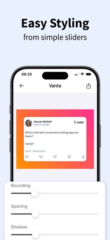 Vanta - Screenshot Editor Screenshot 2 of 4