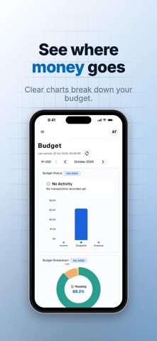 8udget: Budget Finance Tracker Screenshot 4 of 9