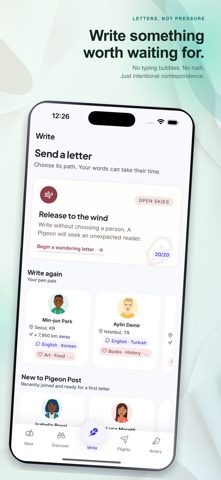 Pigeon Post: Pen Pals Screenshot 3 of 6