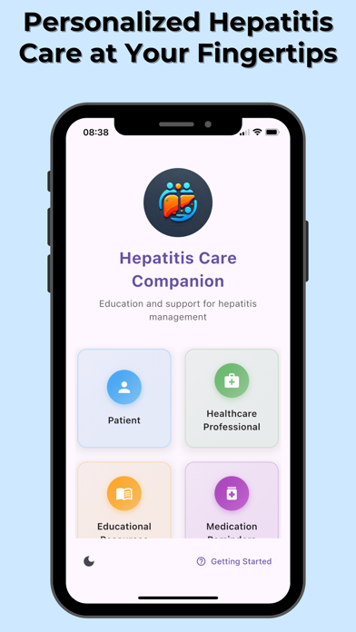 Hepatitis Care Companion Screenshot