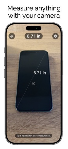 AR Ruler: Measuring tape ruler のスクリーンショット