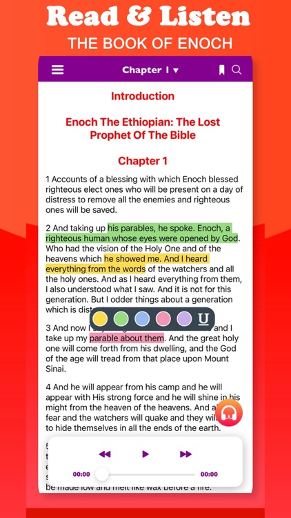 Book of Enoch: Audio & Bible