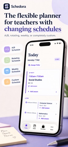 Teacher Planner - Schedora Screenshot 1 of 6
