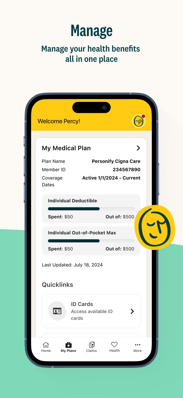 Personify Health iphone screenshot 4