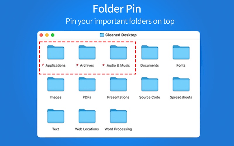 FolderPin app screenshot