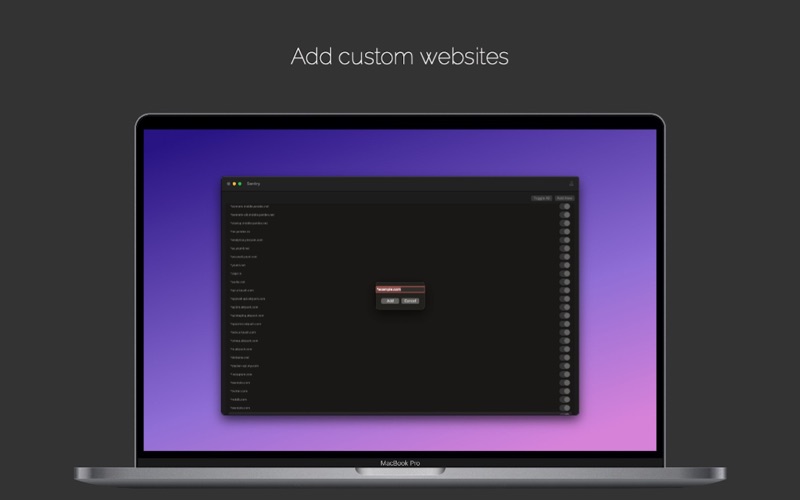 App screenshot