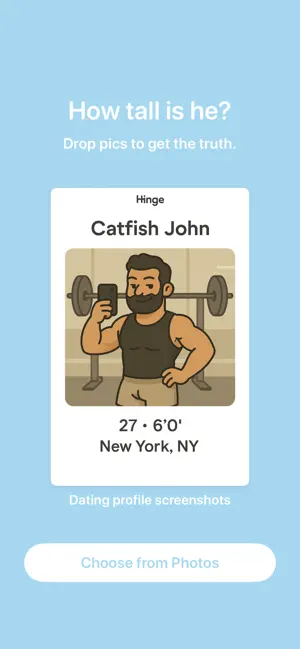 Catfished - Photo Height Check screenshot 3