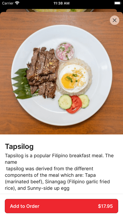 Tindahan Pinoy iPhone screenshot 4 - Food & Drink app