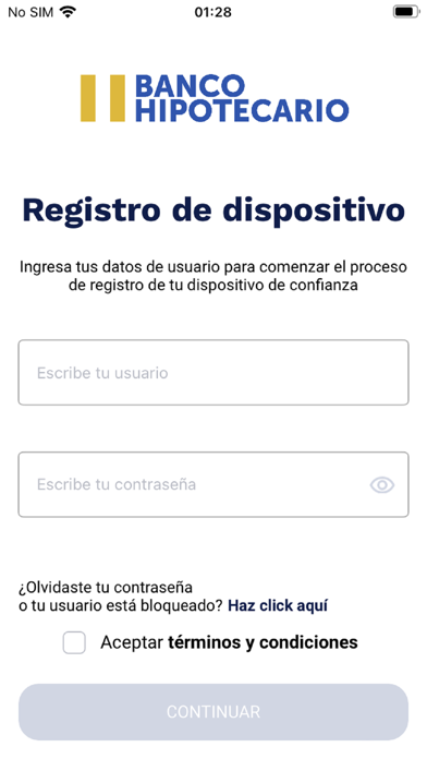 Screenshot #2 pour Banca Móvil BH