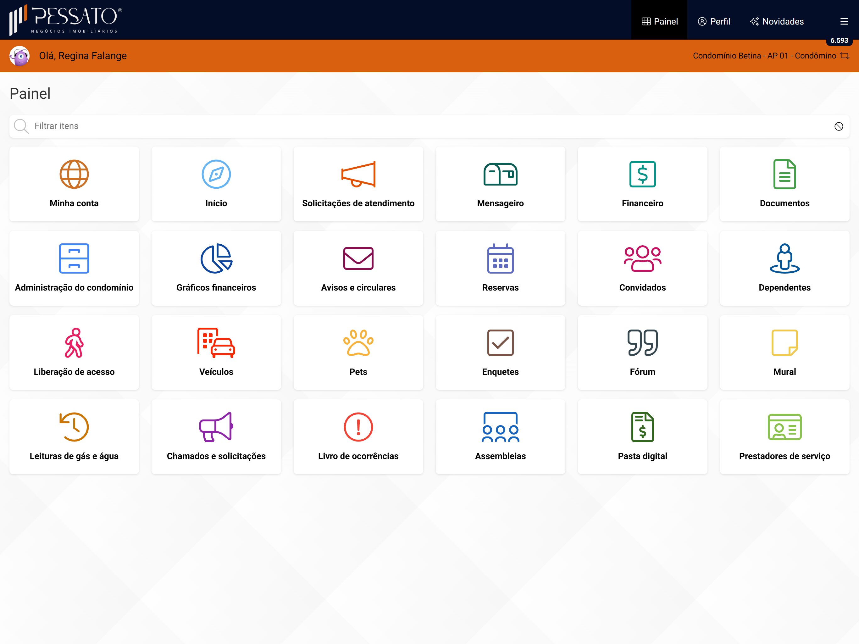 Cliente Pessato screenshot 8