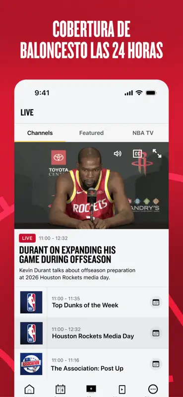 NBA App: baloncesto en directo screenshot 5 of 7