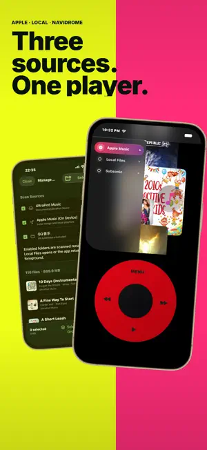 UltraPod: Neo-Retro Player screenshot 2