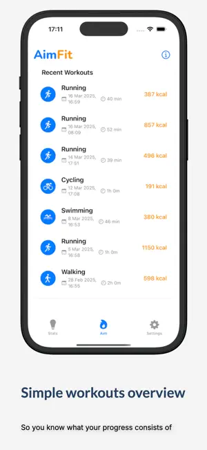 AimFit screenshot 2
