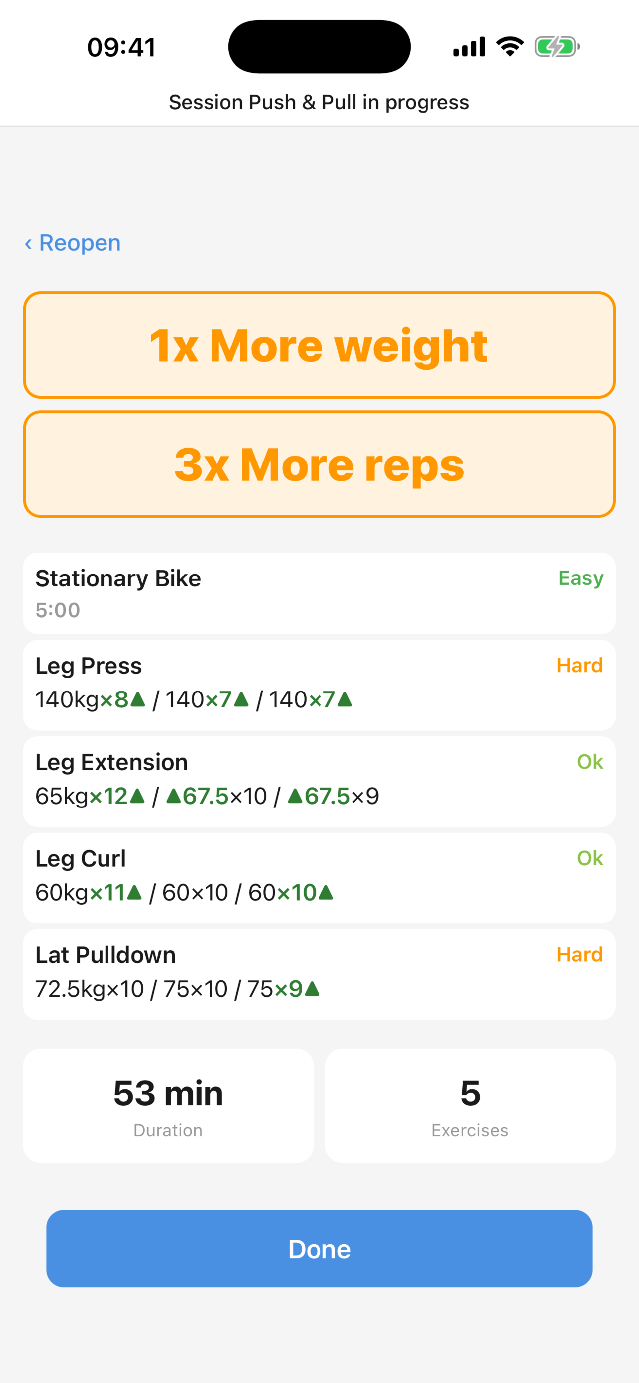 GymKeep screenshot 3