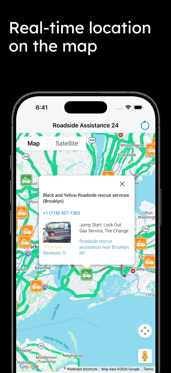 Screenshot #3 pour Tovak: Roadside Assistance 24