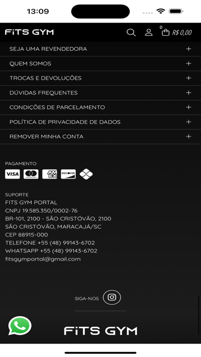 Fits Gym Palhoça Screenshot