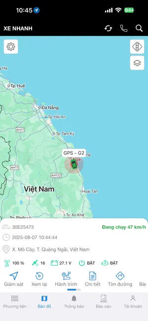 XE NHANH GPS screenshot 3