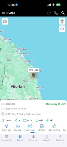 XE NHANH GPS Screenshot 3 of 3