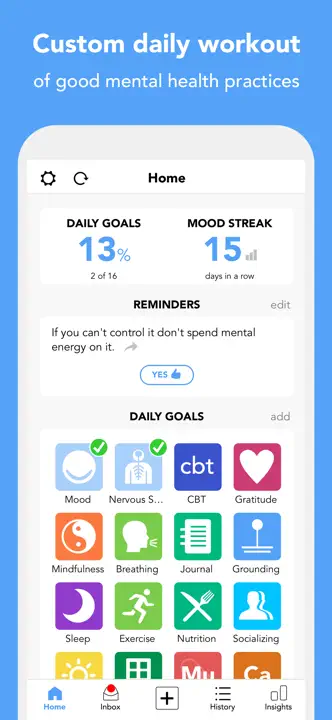 Moodfit : capture d’écran 4 sur 10