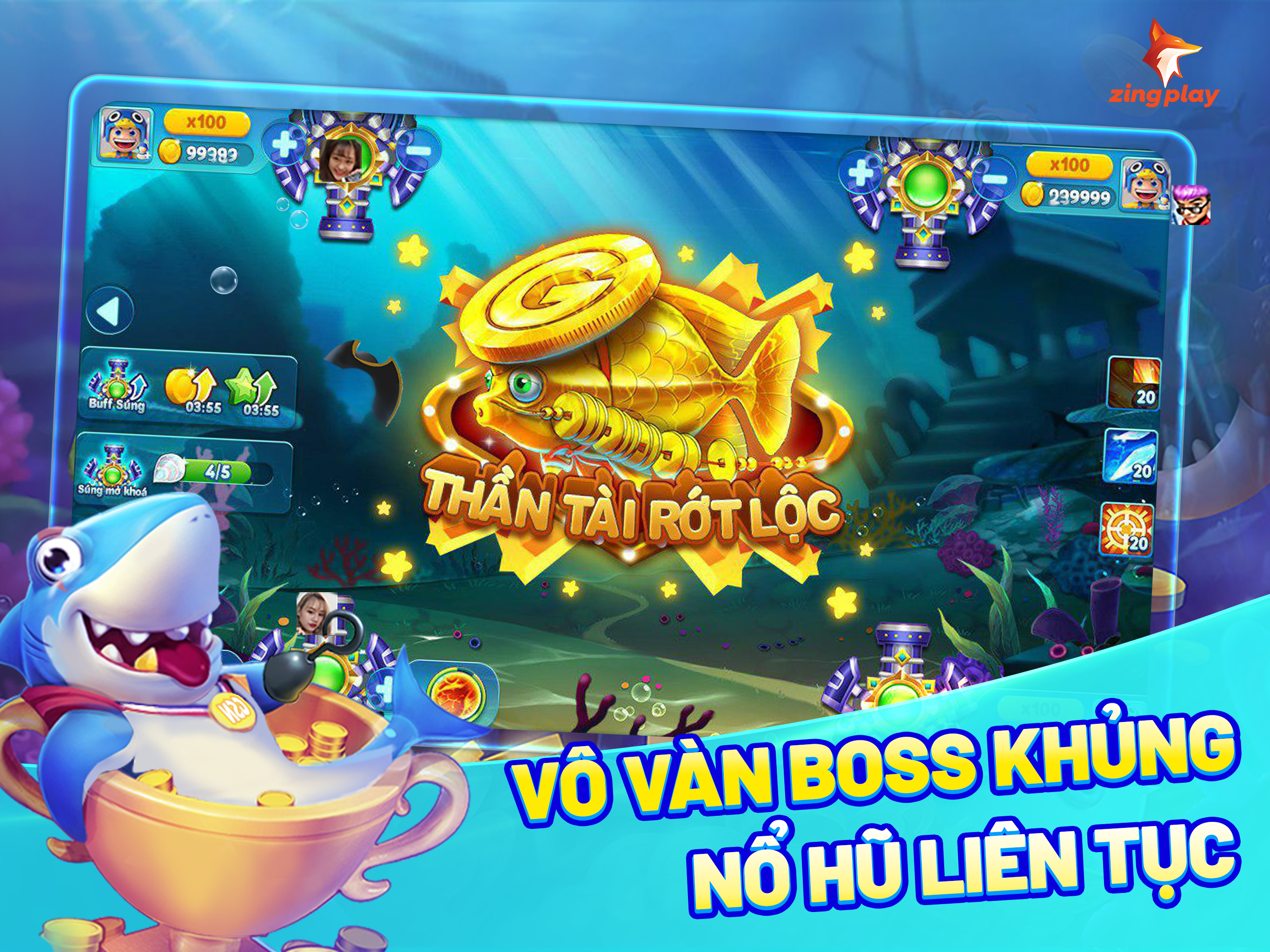 ZingPlay game giải trí-Cá béo