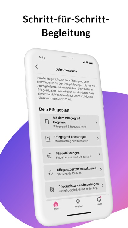 Nui Care: Pflegende Angehörige